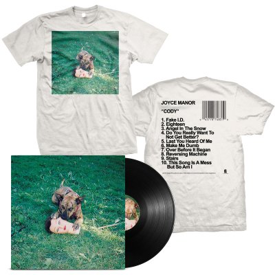 joyce-manor - Cody LP (Black) + Album T-Shirt Bundle