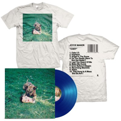 joyce-manor - Cody LP (Blue) + Album T-Shirt Bundle