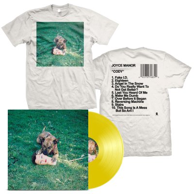 joyce-manor - Cody LP (Yellow) + Album T-Shirt Bundle