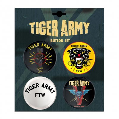 tiger-army - 4 Button Set