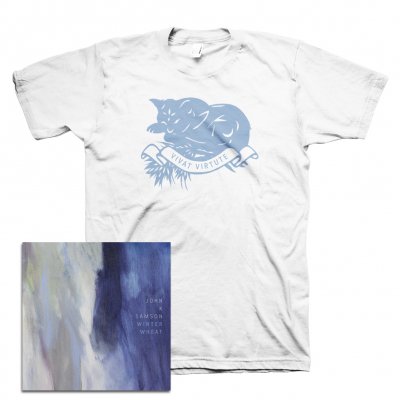 John K Samson - Winter Wheat CD + Vivat Virtute T-Shirt Bundle