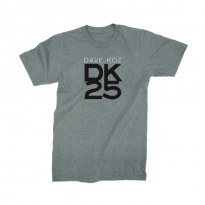dave-koz - DK25 Tee (Heather Grey)
