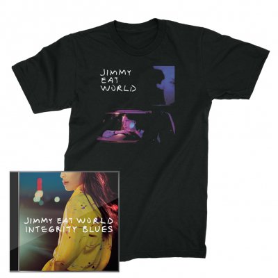 jimmy-eat-world - Integrity Blues CD + Get Right T-Shirt (Black)