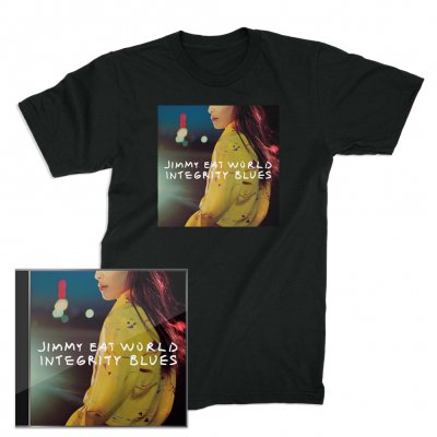 jimmy-eat-world - Integrity Blues CD + Cover T-Shirt (Black)