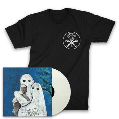 Parachutes LP (White) + Parachute T-Shirt (Black)