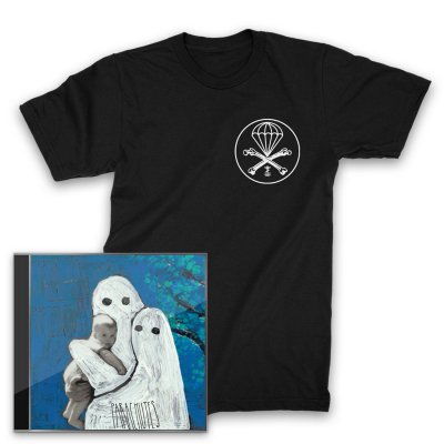Frank Iero And The Patience - Parachutes CD + Parachute T-Shirt (Black)