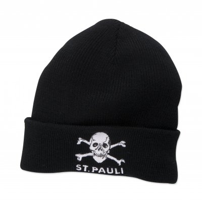 FC St Pauli - St. Pauli Skull Embroidered Beanie