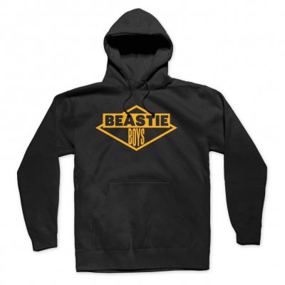 beastie-boys - Gold Logo Hoodie (Black)