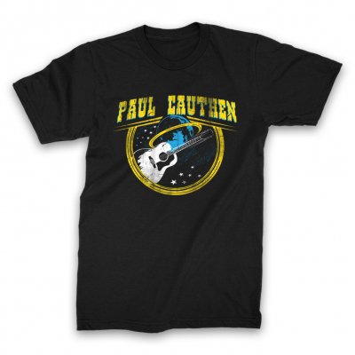 paul-cauthen - Space Guitar T-Shirt (Black)