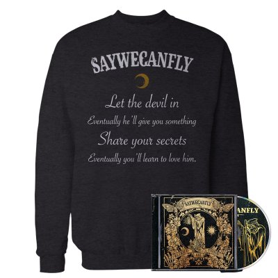 SayWeCanFly - Blessed Are Those Signed CD + Devil Crewneck Bundle