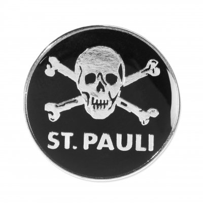 St. Pauli Skull Enamel Pin