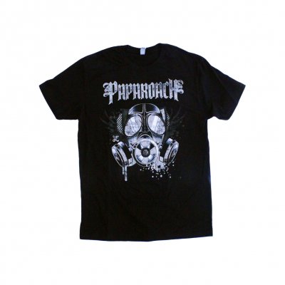 Papa Roach - Face Mask Tee - Black