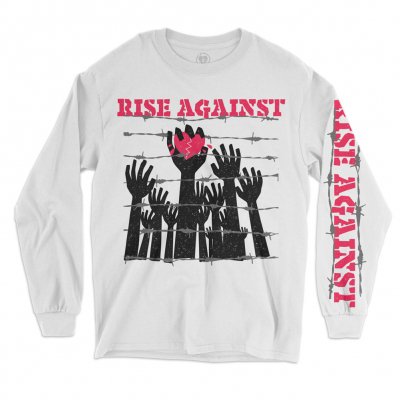 rise-against - Prisoners Long Sleeve (White)