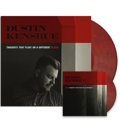 dustin-kensrue - Thoughts That Float LP (Red/Black) + More Thoughts 7" (Red/Black)