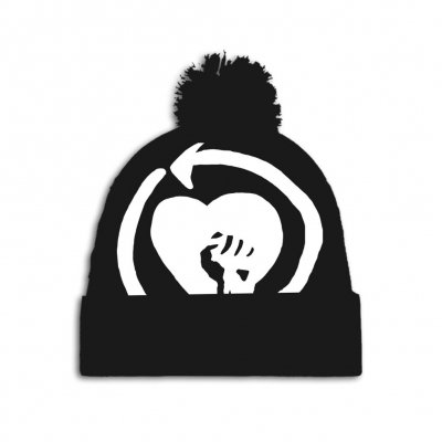 rise-against - HeartFist Beanie (BLACK)