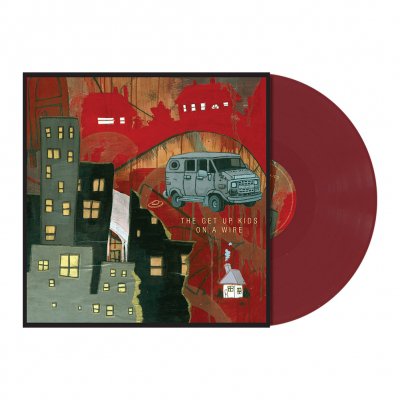 On A Wire LP (Maroon)