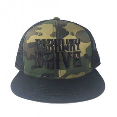 parkway-drive - Black and Camo Snapback