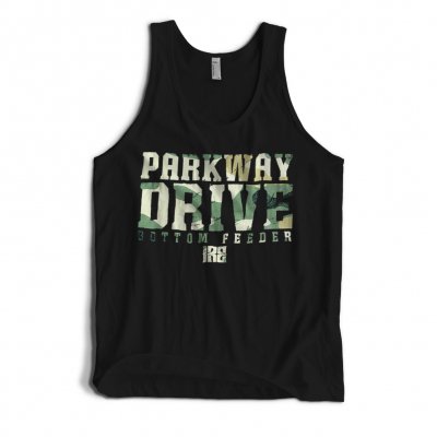 parkway-drive - Snap Your Neck Camo Tank (Black)