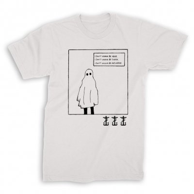 frank-iero - Ghost T-Shirt (White)