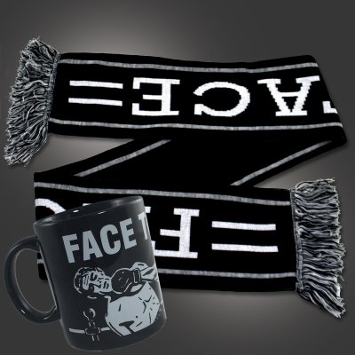 face-to-face - Mug + Scarf Bundle