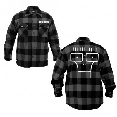 Descendents - Milo Flannel (Black/Gray)