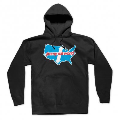 jimmy-eat-world - Across America Pullover Hoodie (Black)