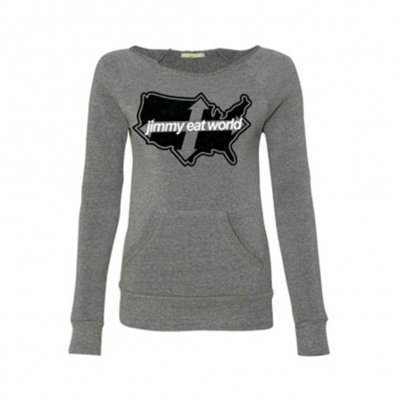 IMAGE | Across America Womens Sweatshirt (Gray)