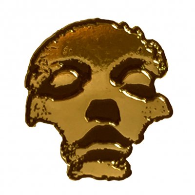Converge - Jane Doe Face Enamel Pin (Gold)
