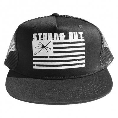 Astrolux Flag Trucker Hat (Black)