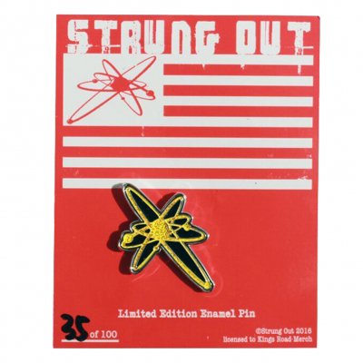 Strung Out - Limited Edition Astrolux Enamel Pin (Gold)