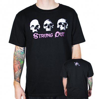 strung-out - Skulls Tee (Black)