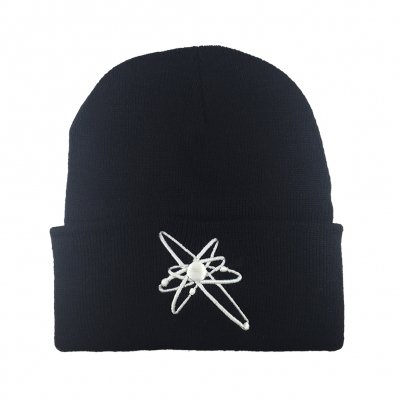 strung-out - Knitted Astrolux Beanie (Black)