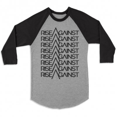 rise-against - Future Raglan (Heather Body/Black Sleeves)