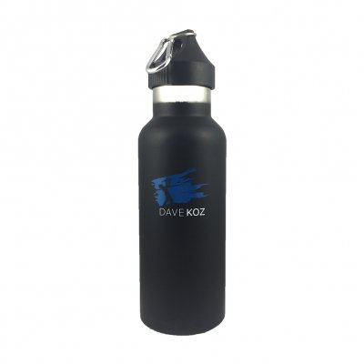 dave-koz - Blue Stroke Sax Man Water Bottle