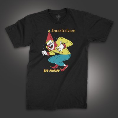 face-to-face - Joker T-Shirt (Black)
