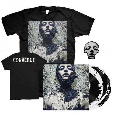 converge - Jane Live Ashley Rose Couture 2xLP (Blk/Wht) + Tee (Black) Bundle