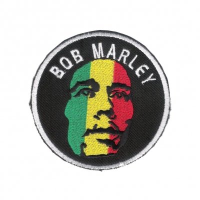 Bob Marley - Face Round Patch