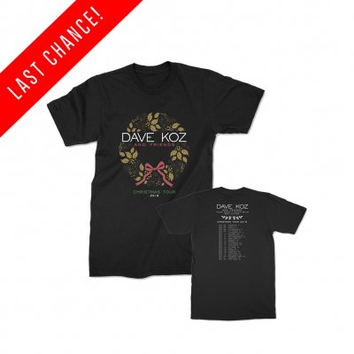 dave-koz - Dave Koz and Friends Christmas 2016 Tour Tee (2016