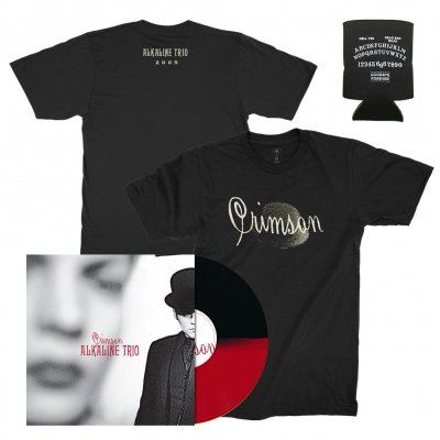 alkaline-trio - Crimson LP (Black/Red) / Crimson Tee (Black) + Coozie