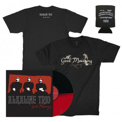 alkaline-trio - Good Mourning LP (Black/Red) / Good Mourning Tee (Black) + Coozie