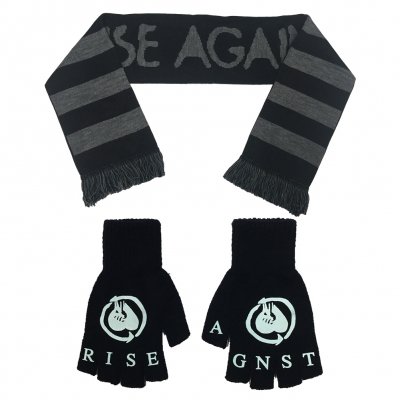 rise-against - Heartfist Scarf and Gloves Bundle
