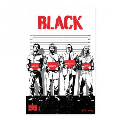black-mask-studios - BLACK - Issue 3 Censored Cover