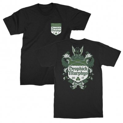 dropkick-murphys - Coat Of Arms Tee (Black)