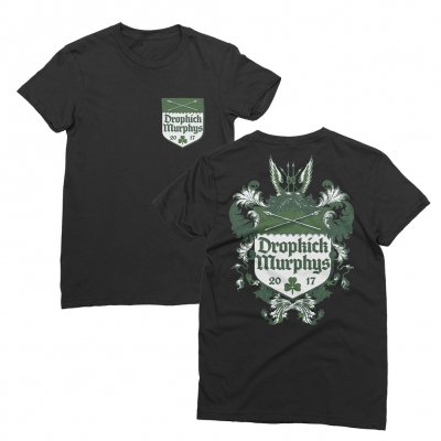 Dropkick Murphys - Coat Of Arms Womens Tee (Black)