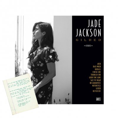 jade-jackson - Gilded CD (Unsigned) + Handwritten Lyric Sheet