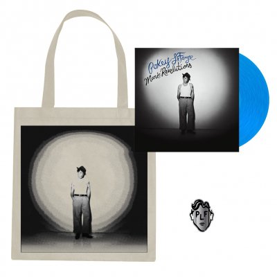 pokey-lafarge - Manic Revelations LP (Blue) + Tote Bag + Pin