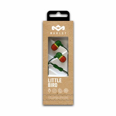 Bob Marley - Little Bird Earbuds (Rasta)