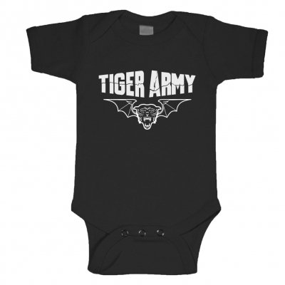 tiger-army - Tigerbat Onesie (Black)