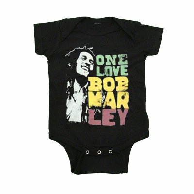 Bob Marley - Marley Smile Love Onesie