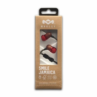 Bob Marley - Smile Jamaica Earbuds (Fire)